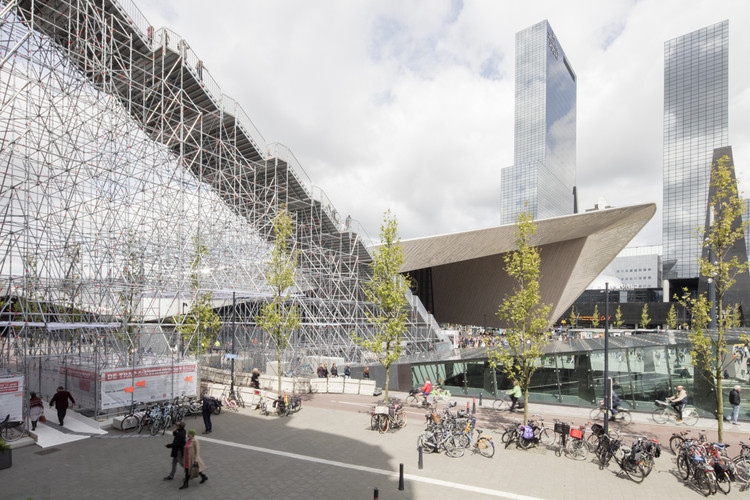 MVRDV在鹿特丹的29米高纪念性楼梯丨荷兰鹿特丹-36