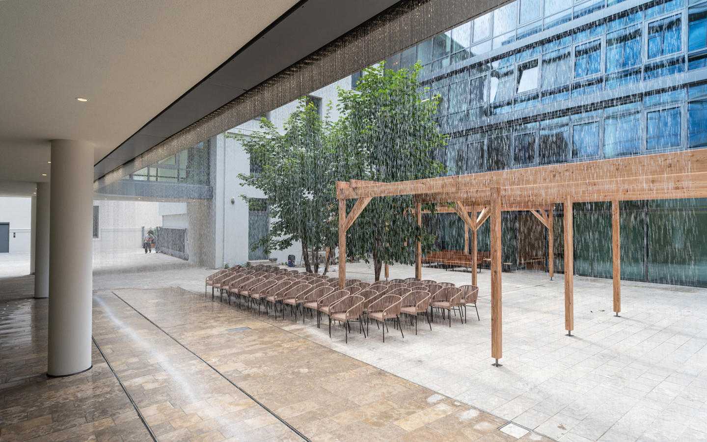 德国慕尼黑西门子总部公共庭院设计丨Henning Larsen 建筑师-16