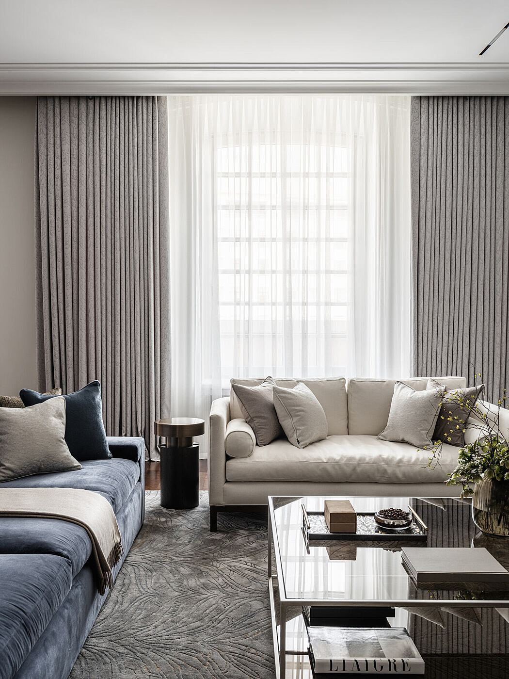 白色与中性公寓丨O&A London-2