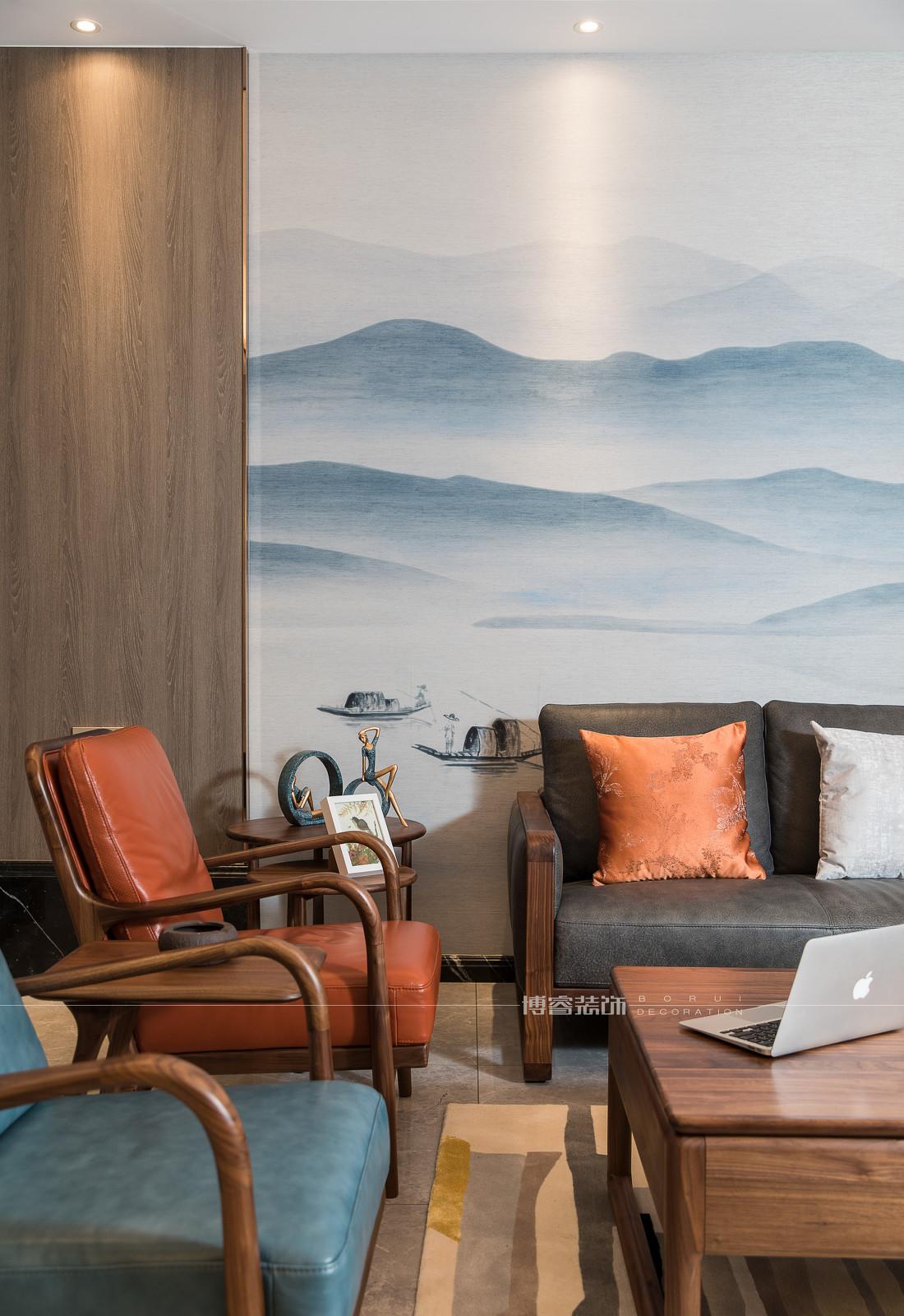 新中式打造温馨质朴的家-7