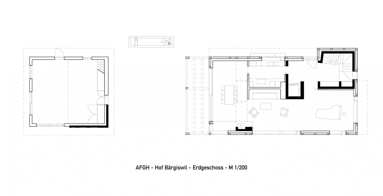 瑞士 Bargiswil 球场别墅 | 园林式庭院与木结构建筑的完美融合-80