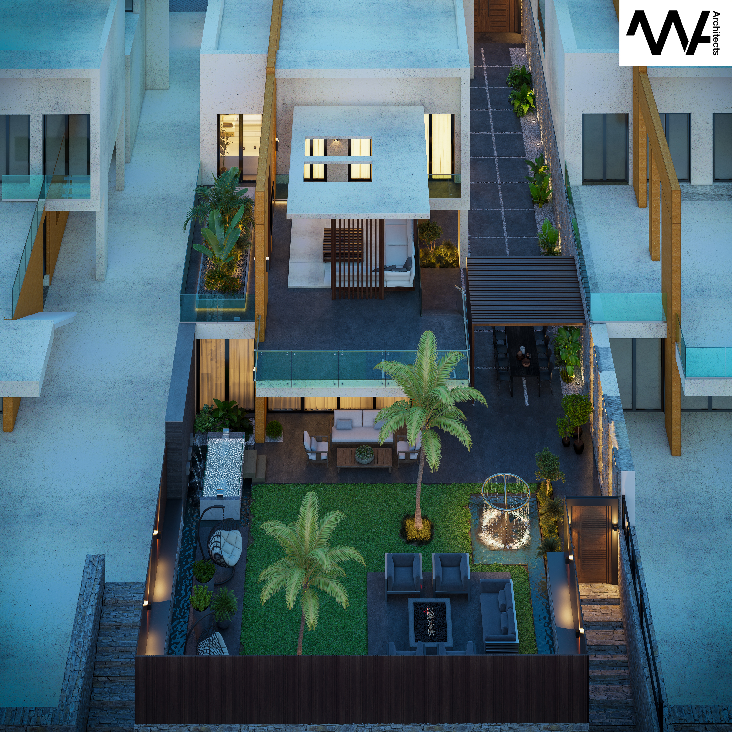 Residential, villa - Landscape, Seashell North coast-8