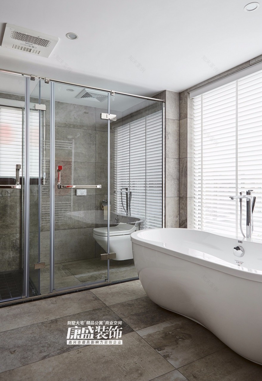 巴黎都市——170㎡嘉兴北欧复式住宅 康盛国际设计-23