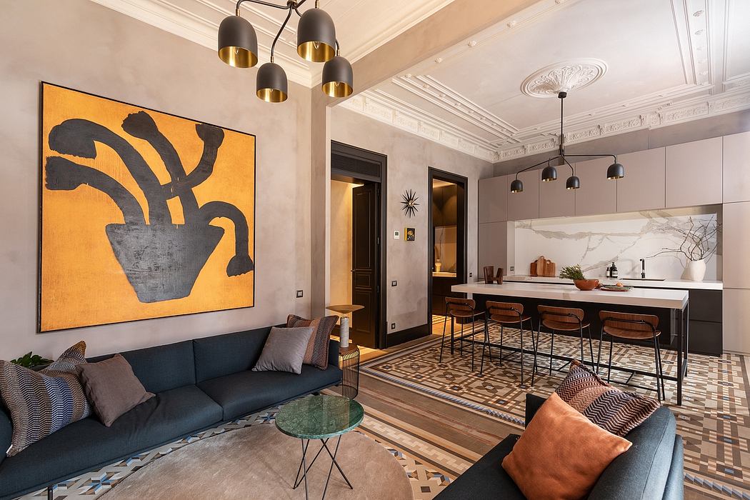 Apartment in Paseo San Juan: A Fusion of Modernity and History-1
