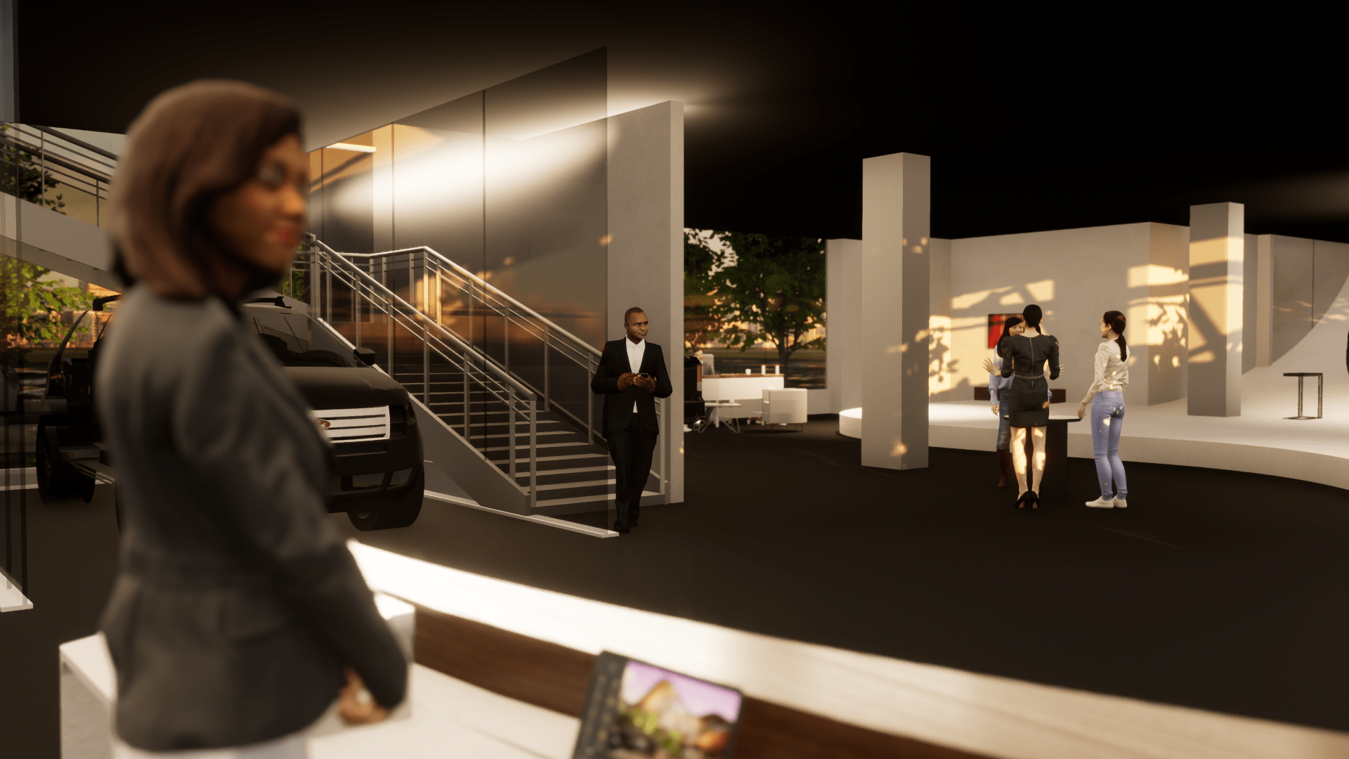 福特汽车展厅概念设计-12