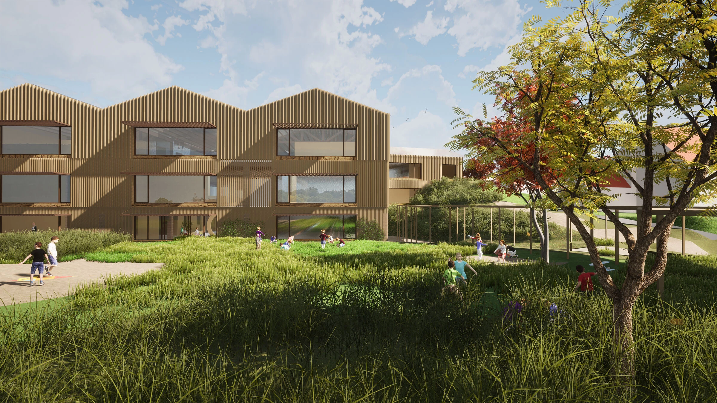 CUTE 生态学校和幼儿园丨瑞士丨Concrete and the Woods (CATW)-32