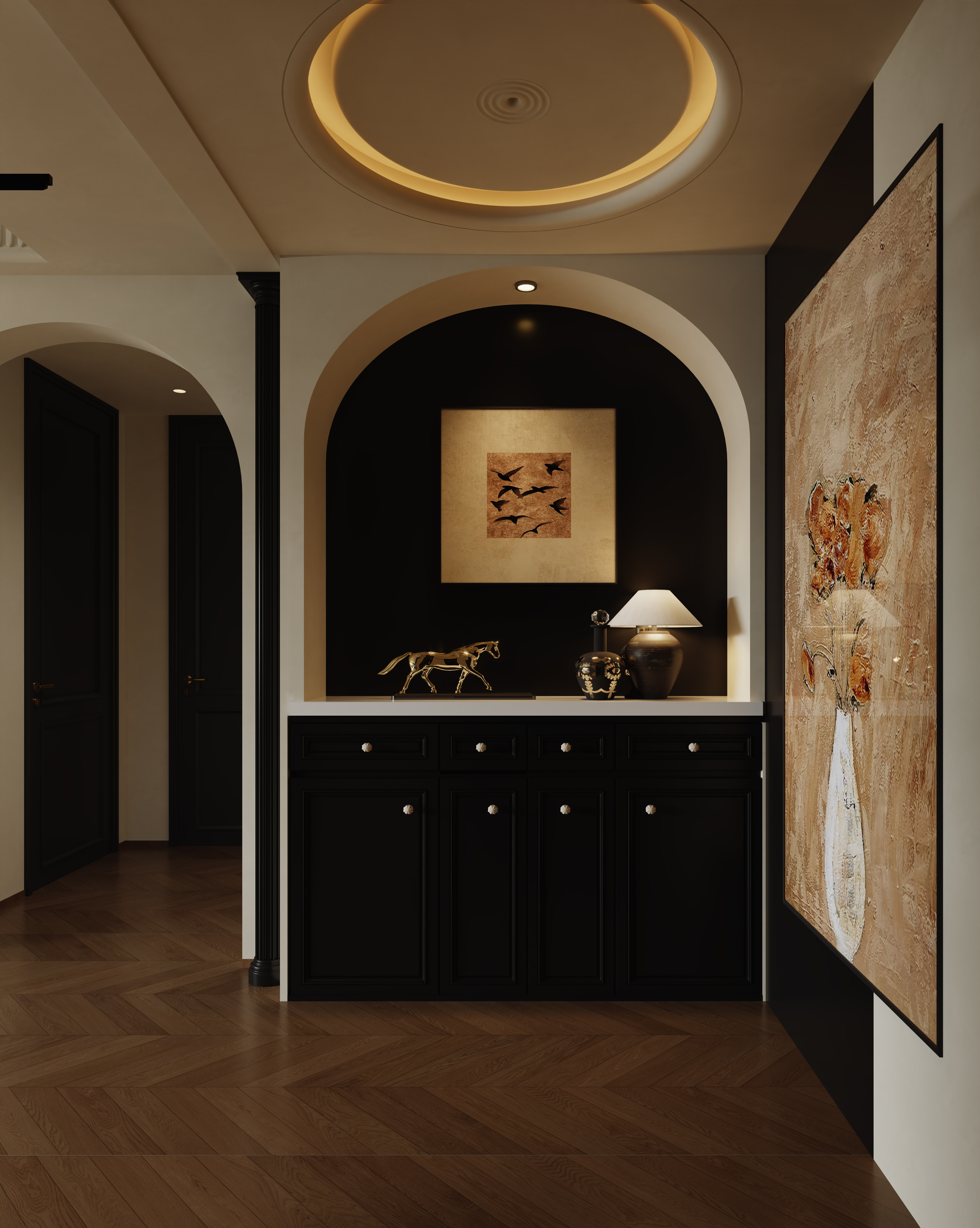 山西高平碧桂园法式暗色住宅丨中国山西-2