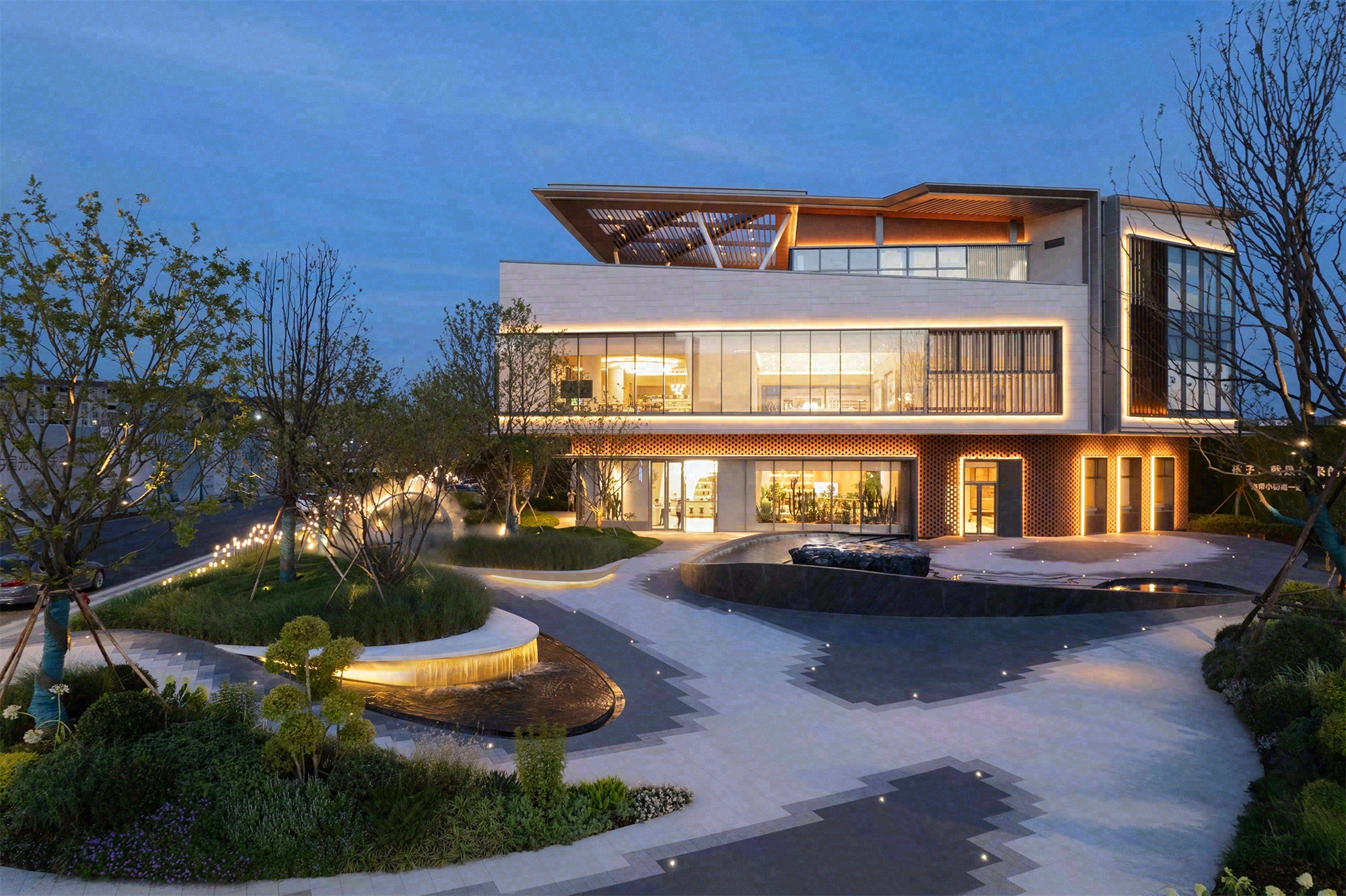 ” 明日 ” 之境,预见生活的超限感知—武汉联投未来荟 丨中国武汉丨环球地景设计-39