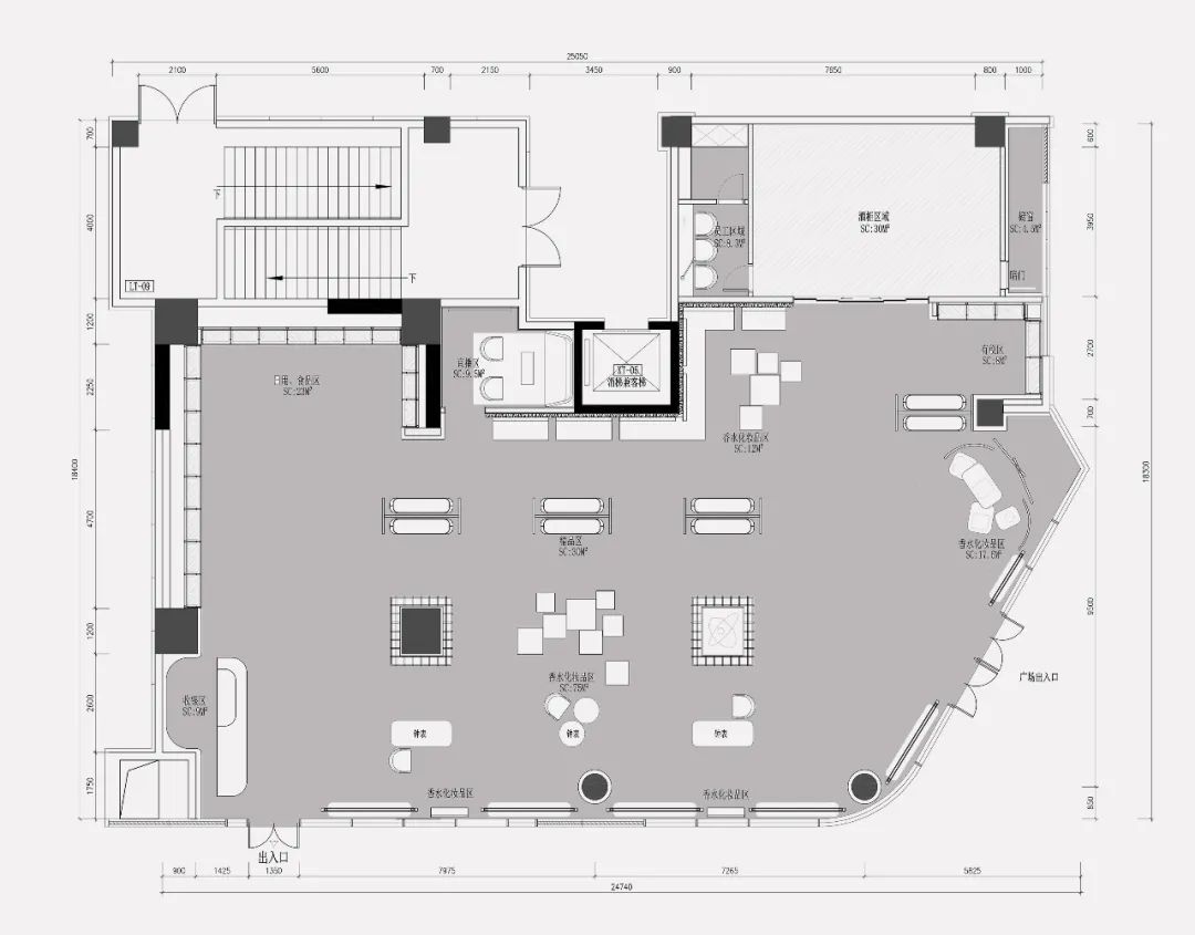 粤港澳大湾区“保税++ 免税++ 新零售”体验旗舰店设计丨中国深圳丨HD弘大國際(香港)设计-59