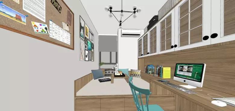 欢乐佳园装饰|| 蓝墙黛瓦,暖意生活北欧风-62