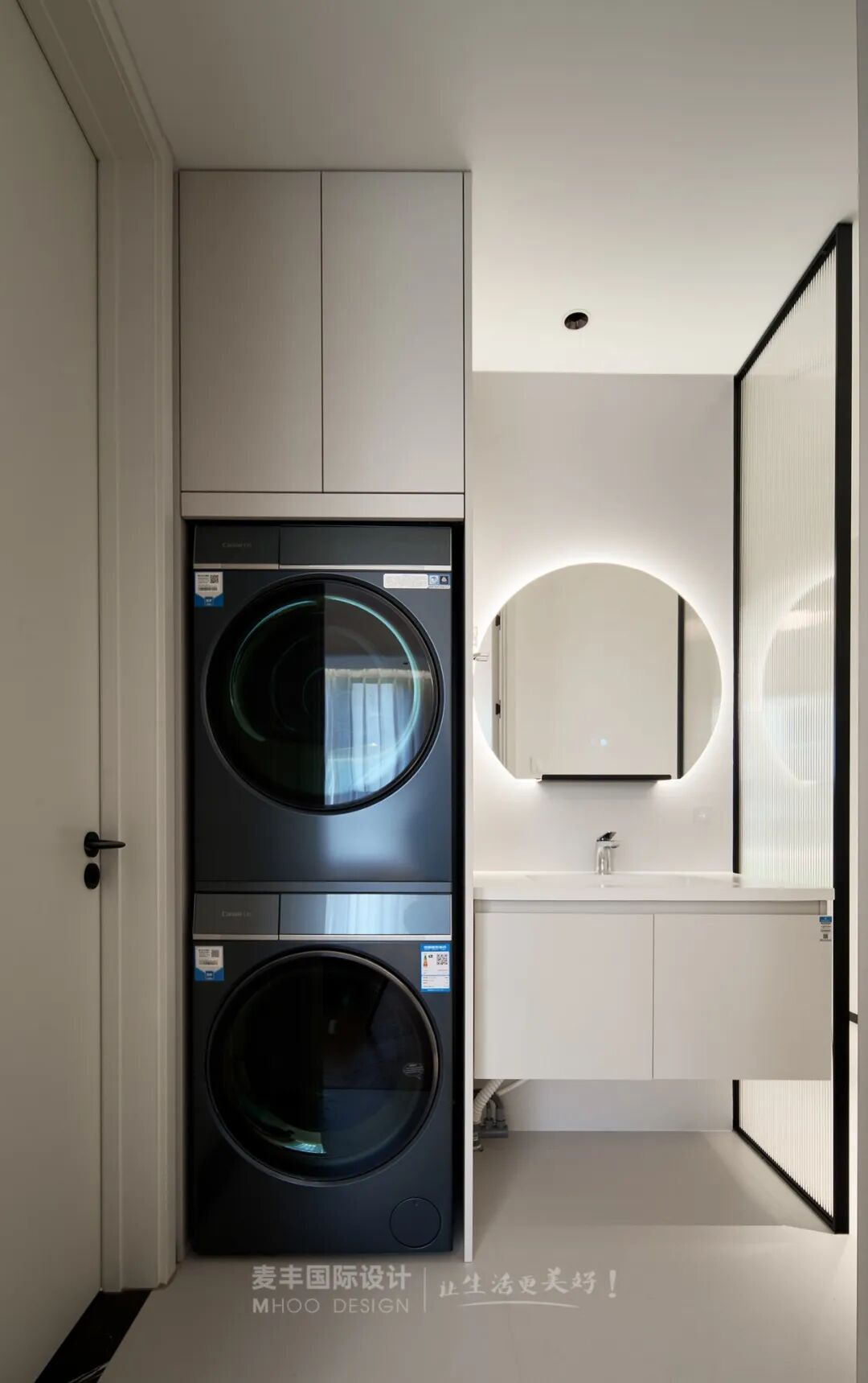 MHOO|禧瑞江南200㎡现代风：每一处留白都盛着生活的诗意-58