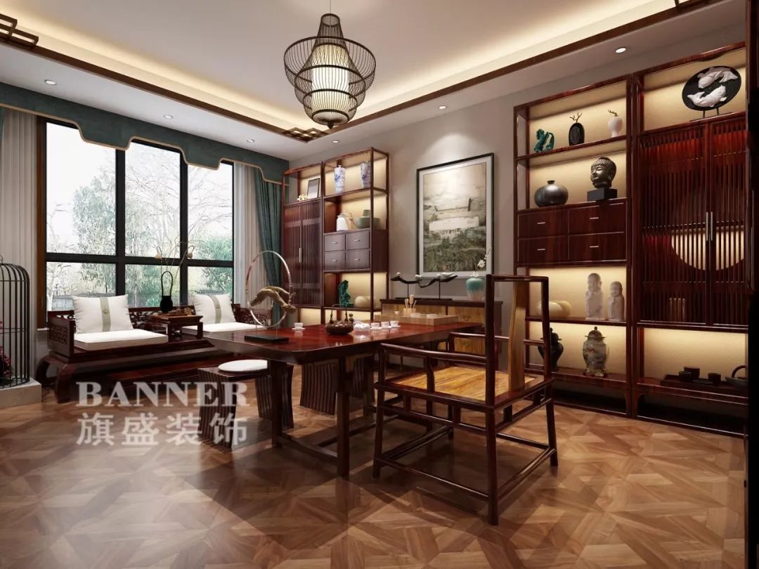 天字一号 240㎡新中式雅居，方寸间尽显东方美学-24