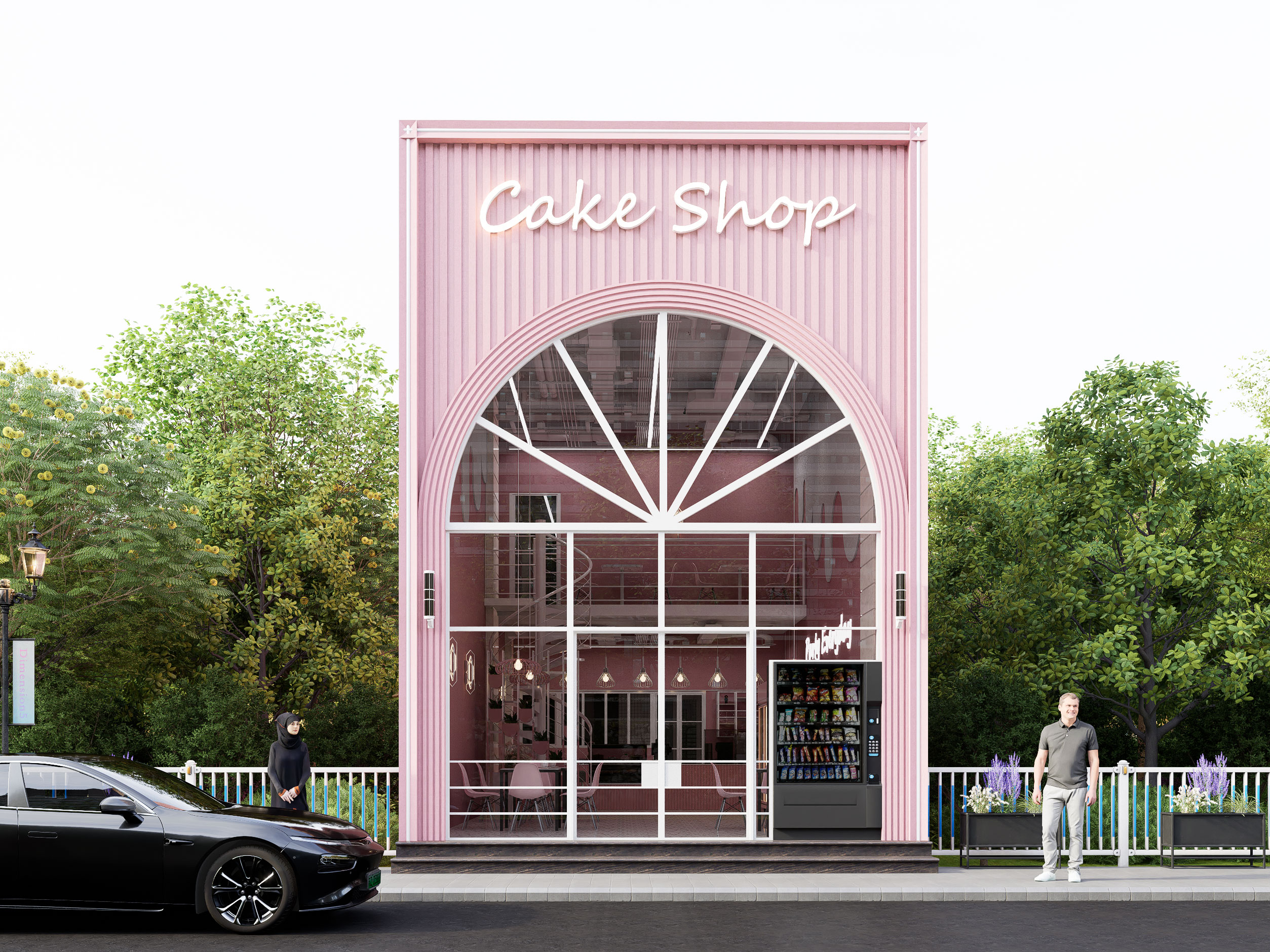 Cake Shop Exterior Interior Design-0