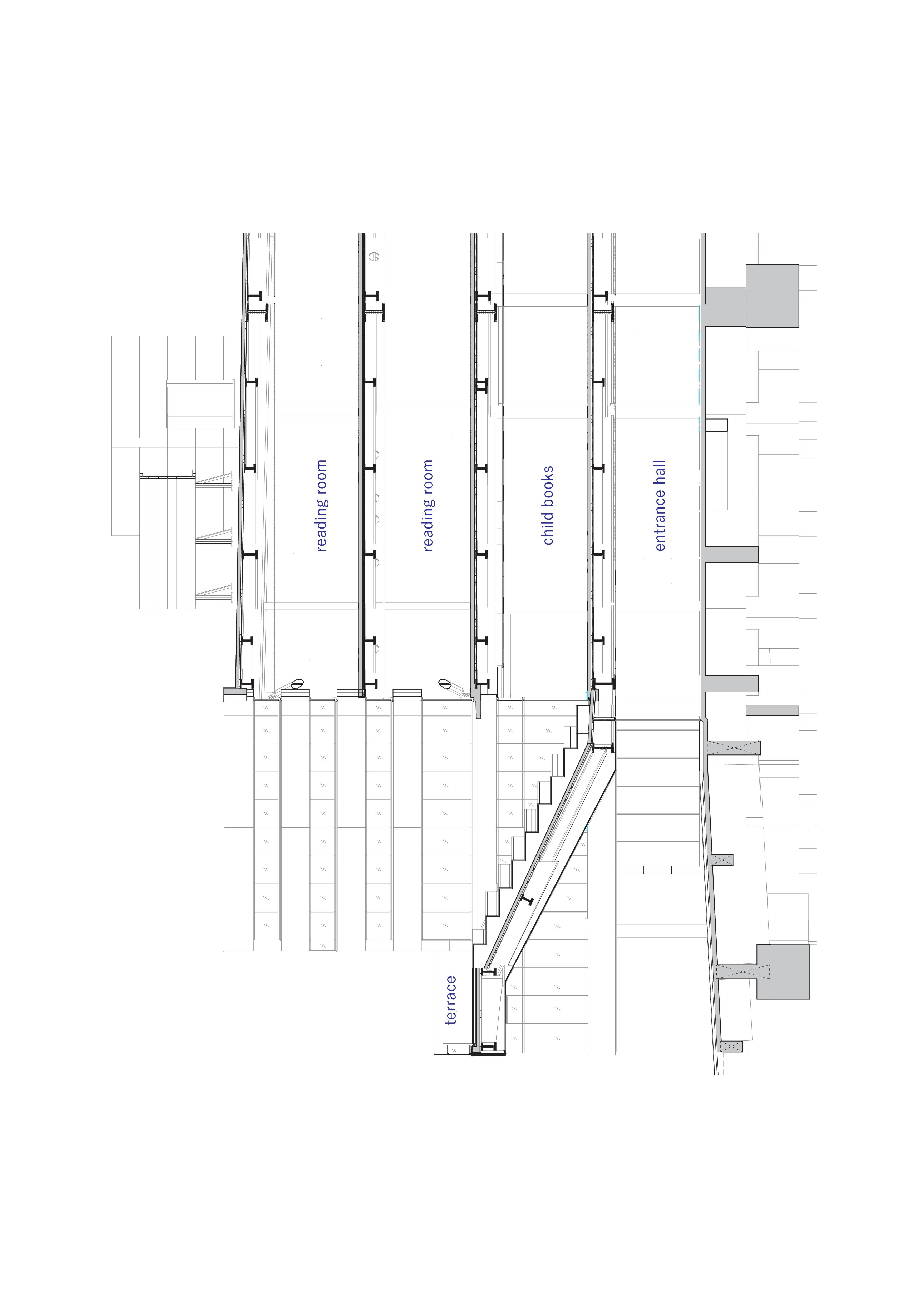 三上建筑事务所丨福冈 Librio行桥 图书馆 建筑设计 丨中国日本-66