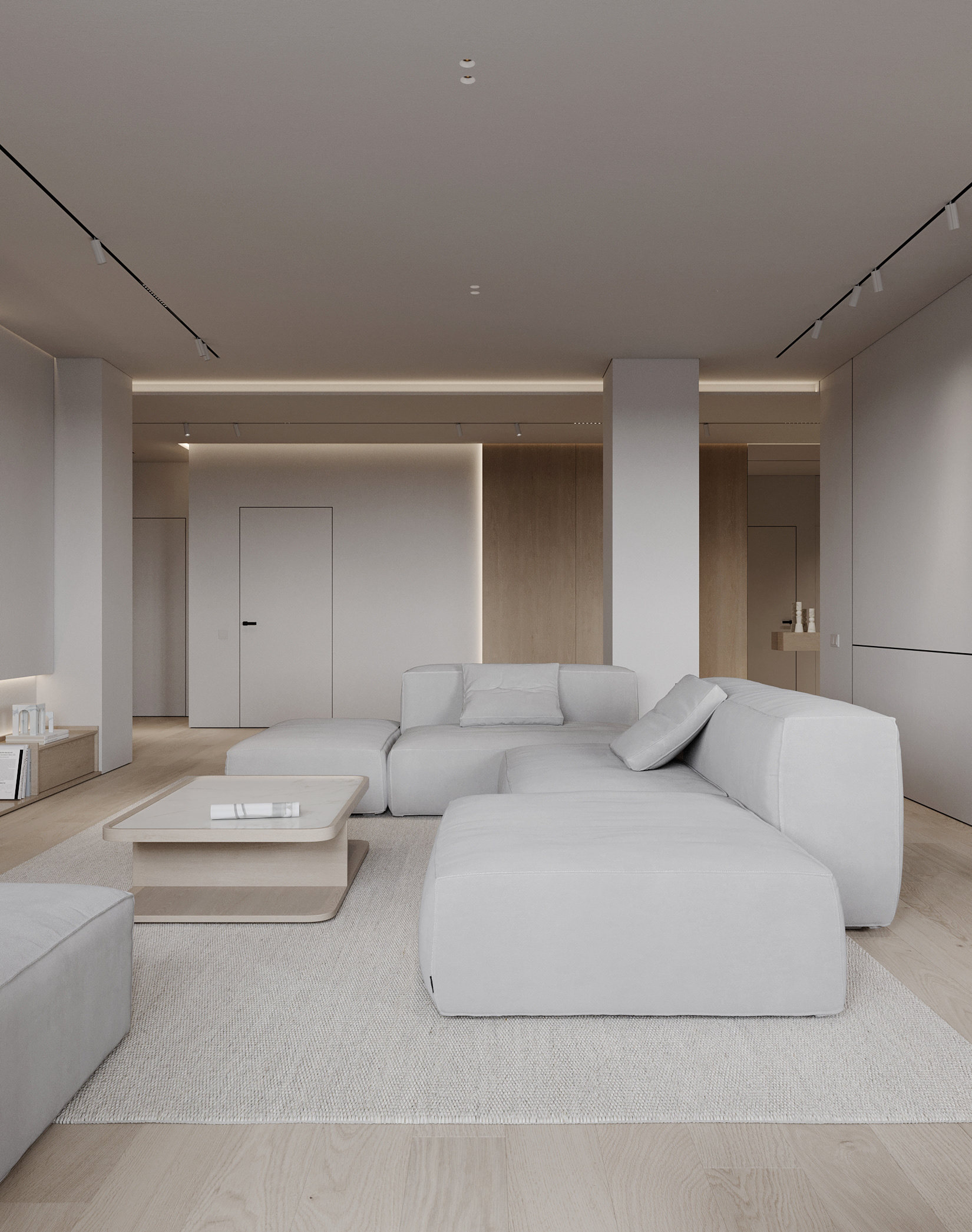 ЖК:Александровский 公寓室内设计项目丨俄罗斯车里雅宾斯克丨Ananev Architects-29