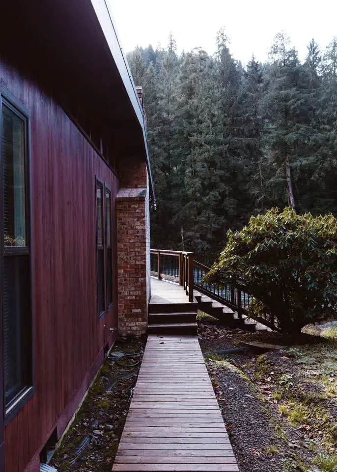 宁静森林 | Oregon 木屋的简约之美-12