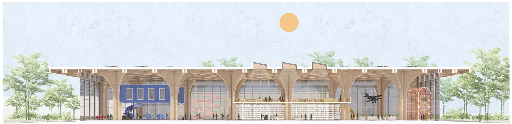 SuperHub Meerstad社区中心，荷兰 / De Zwarte Hond-41