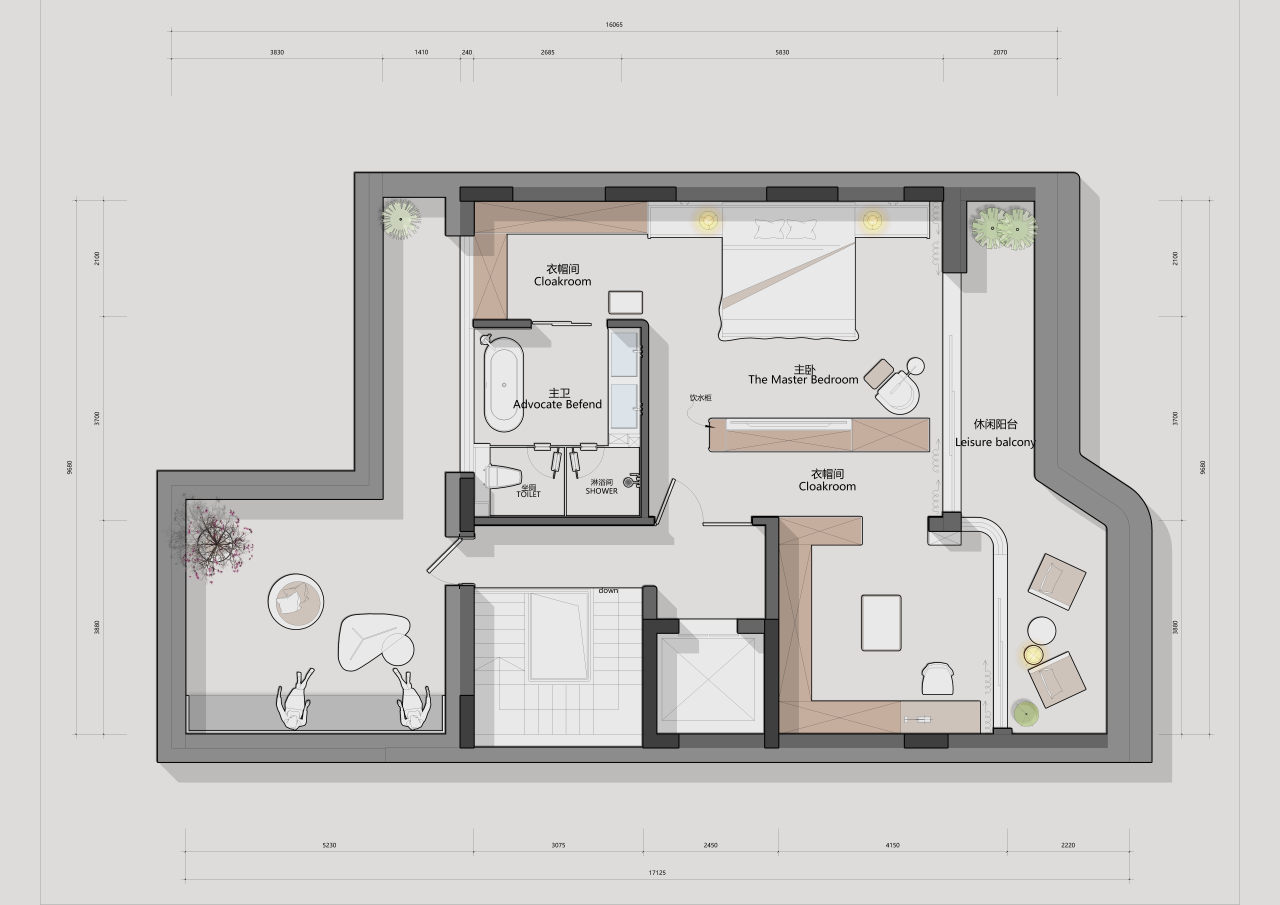 重庆天湖岛私宅丨中国重庆丨重庆搭某空间设计-60