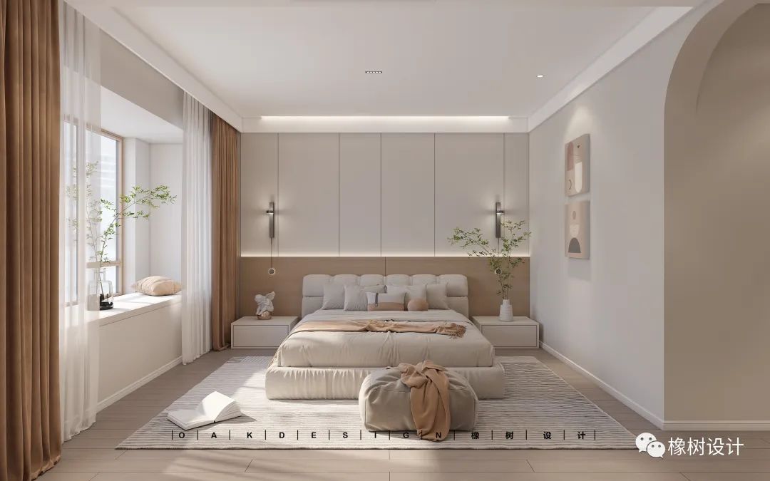 原木奶油风治愈人心的家丨橡树设计-31