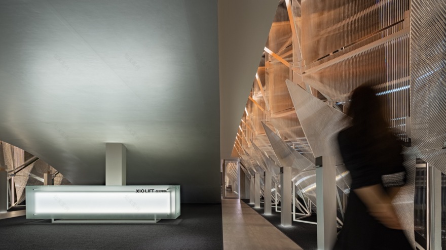西奥电梯2024广州设计周展厅丨中国广州丨加减智库设计事务所-64