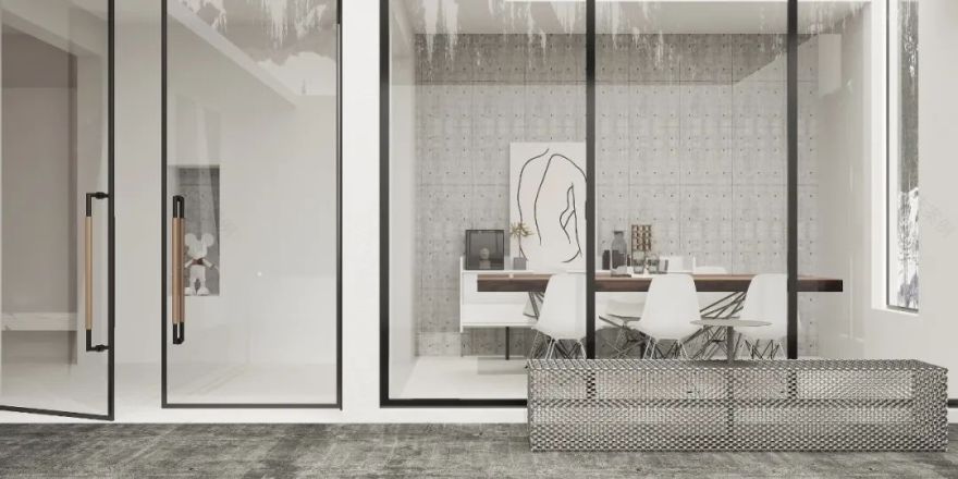 遇山丘 · 现代简约山丘主题的宁静空间设计丨中国天津丨MIER STUDIO-34