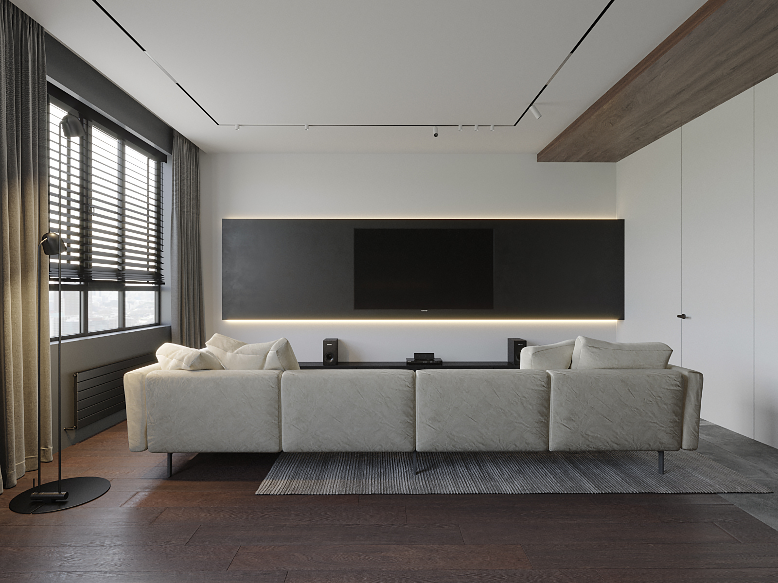 客厅和厨房设计-9