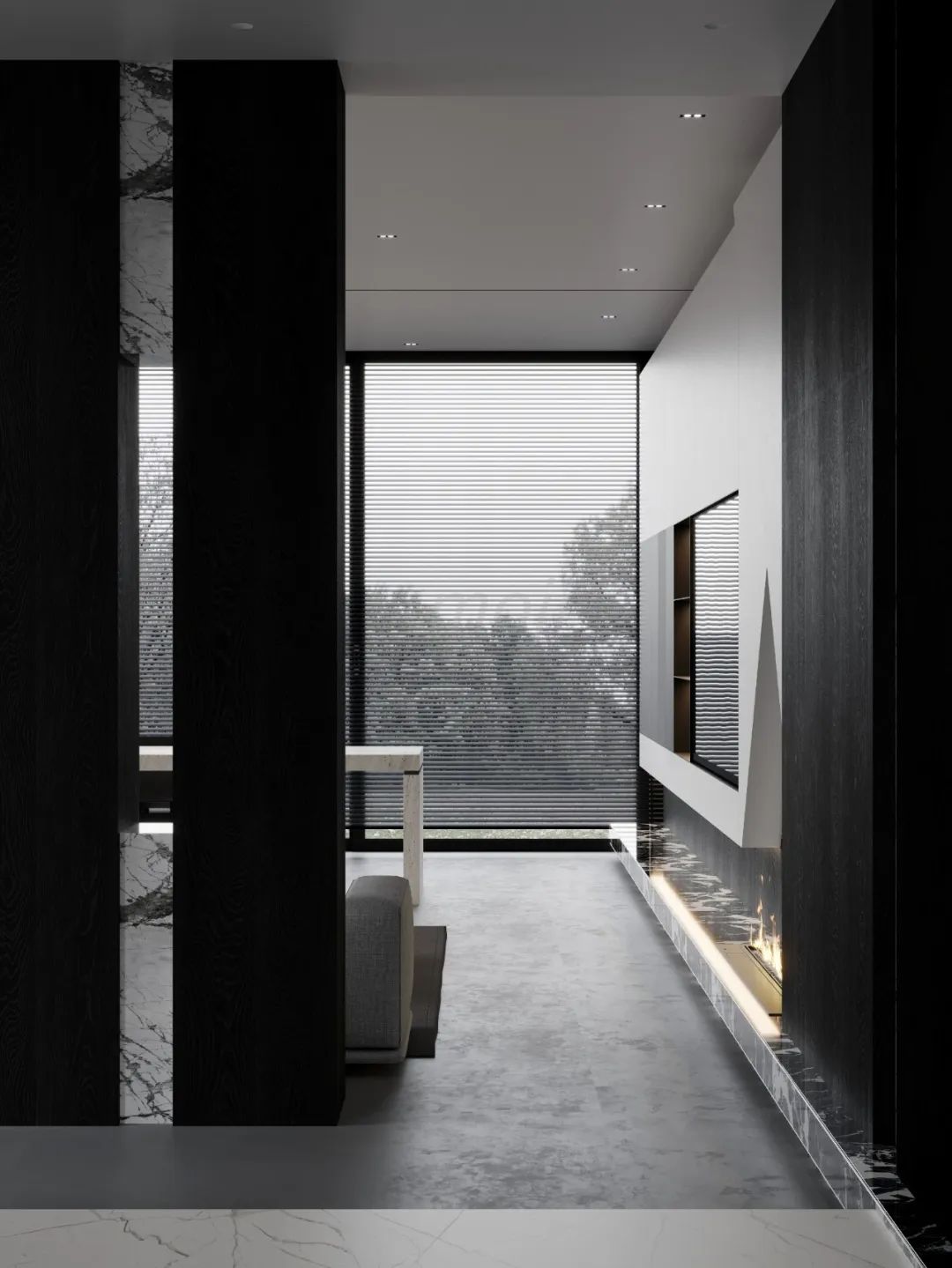 末集MOJI｜300平别墅·线条情绪-31