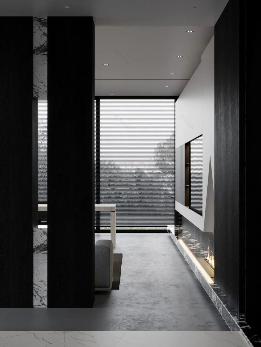 末集MOJI|300平别墅·线条情绪-31