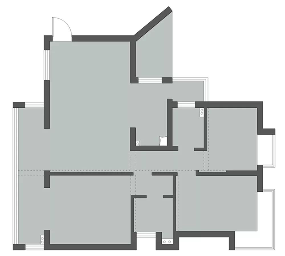 105㎡北欧风三居室,功能与舒适完美融合-14