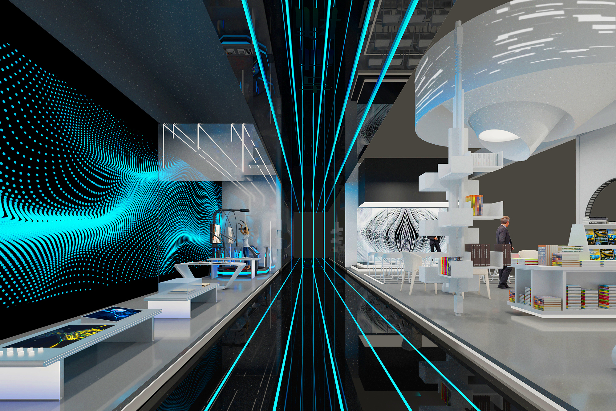 首届东北图书交易博览会—长春科技图书展位-2