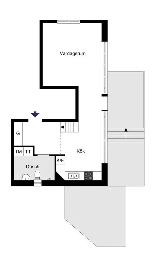 52 平米工业风复式公寓-1