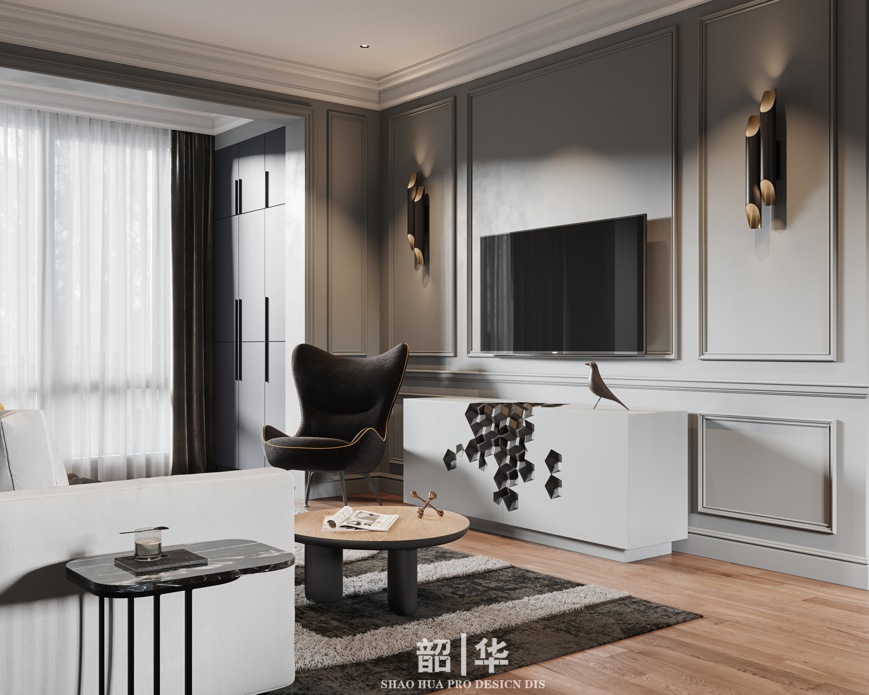 现代欧式风格家居设计，打造温馨浪漫空间-7