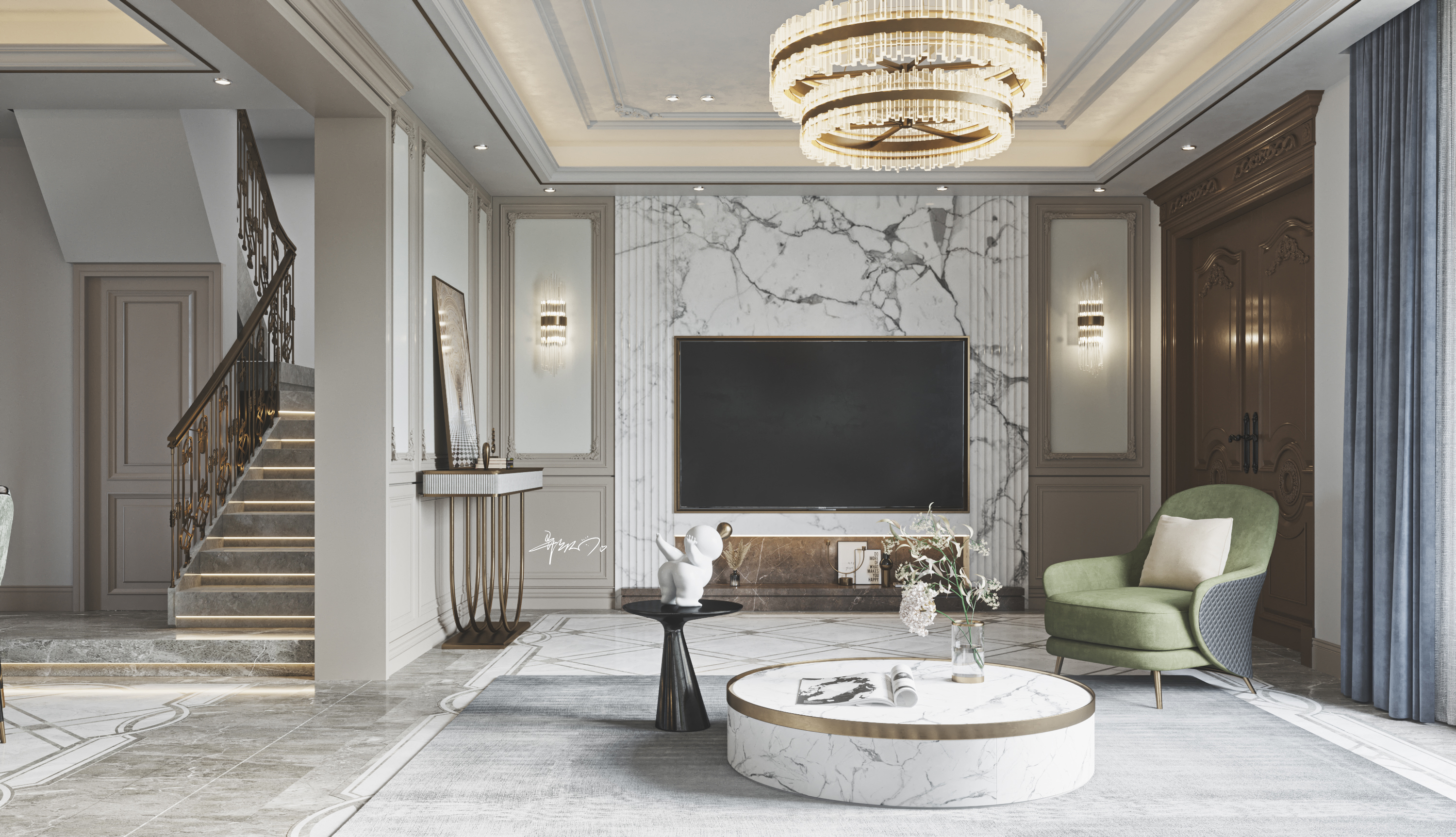 现代轻奢风搬砖日常，品味精致生活-5