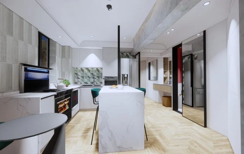 48 平异形旧房改造,巧用空间增设多种热门功能区!-68