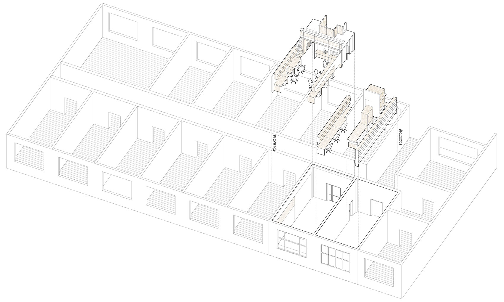 多场景工坊:旧厂房隔间的再生脚本丨中国北京丨脚本建筑研究室-53