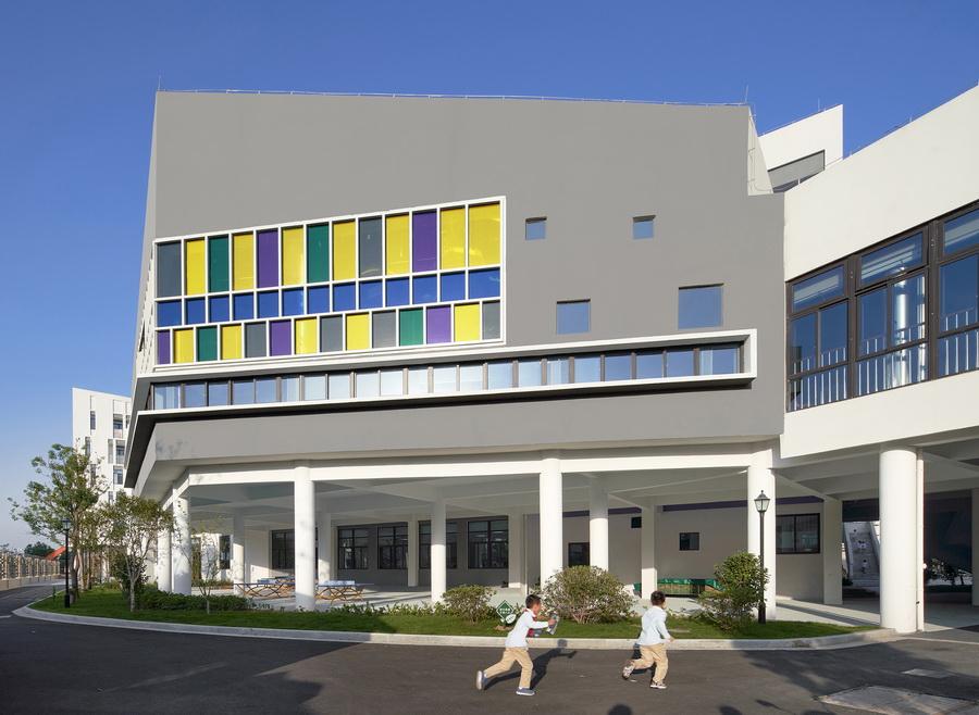 乐清市育英寄宿学校小学部二期工程丨中国美术学院风景建筑设计研究总院-43