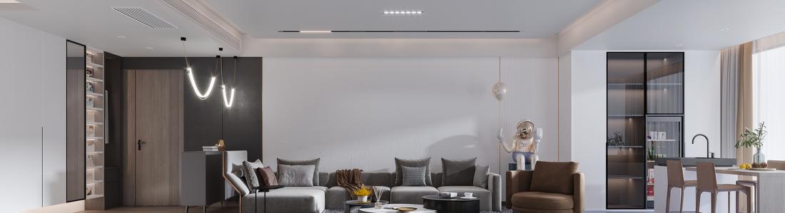 株洲 湘水湾现代平层设计-0