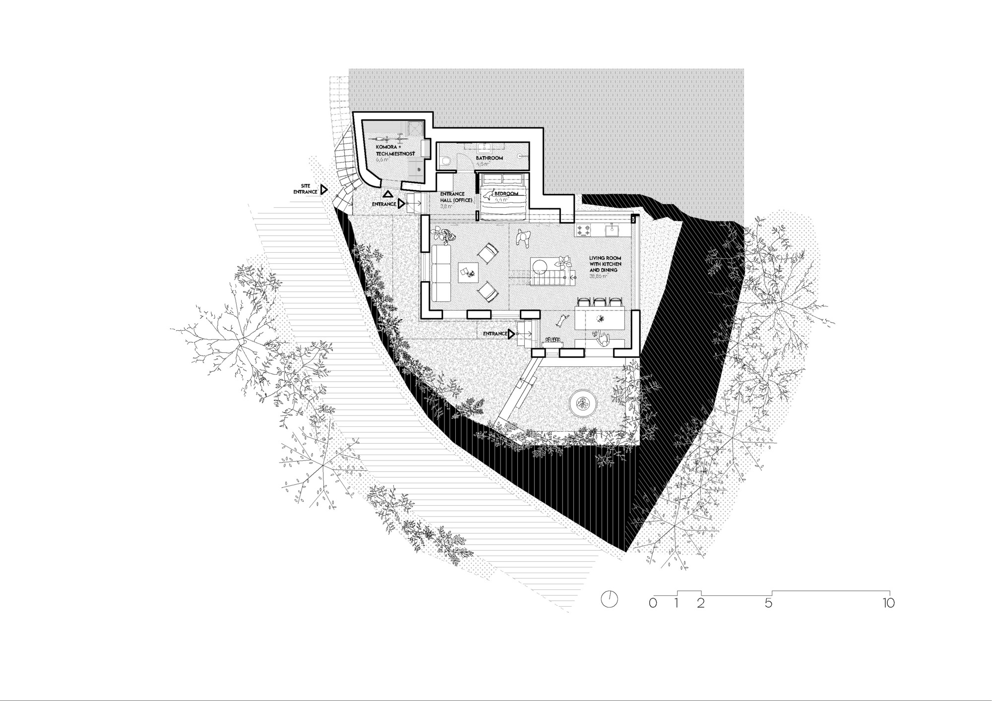 瑞士阿尔卑斯山木屋重建丨Switzerland丨Guča arch.-48