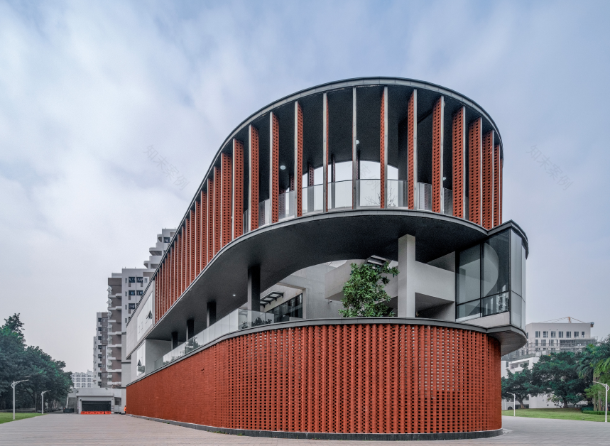 广东五邑大学学生综合服务中心丨中国江门丨华南理工大学建筑设计研究院-11