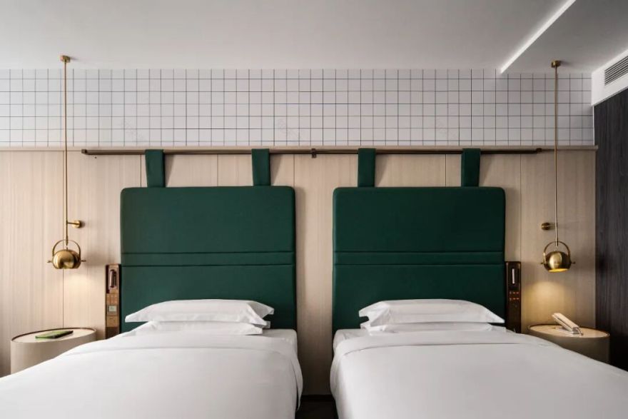 JDKJDesign|北京·軍中綠花酒店:科技象徵美學與軍旅情懷的交融-113