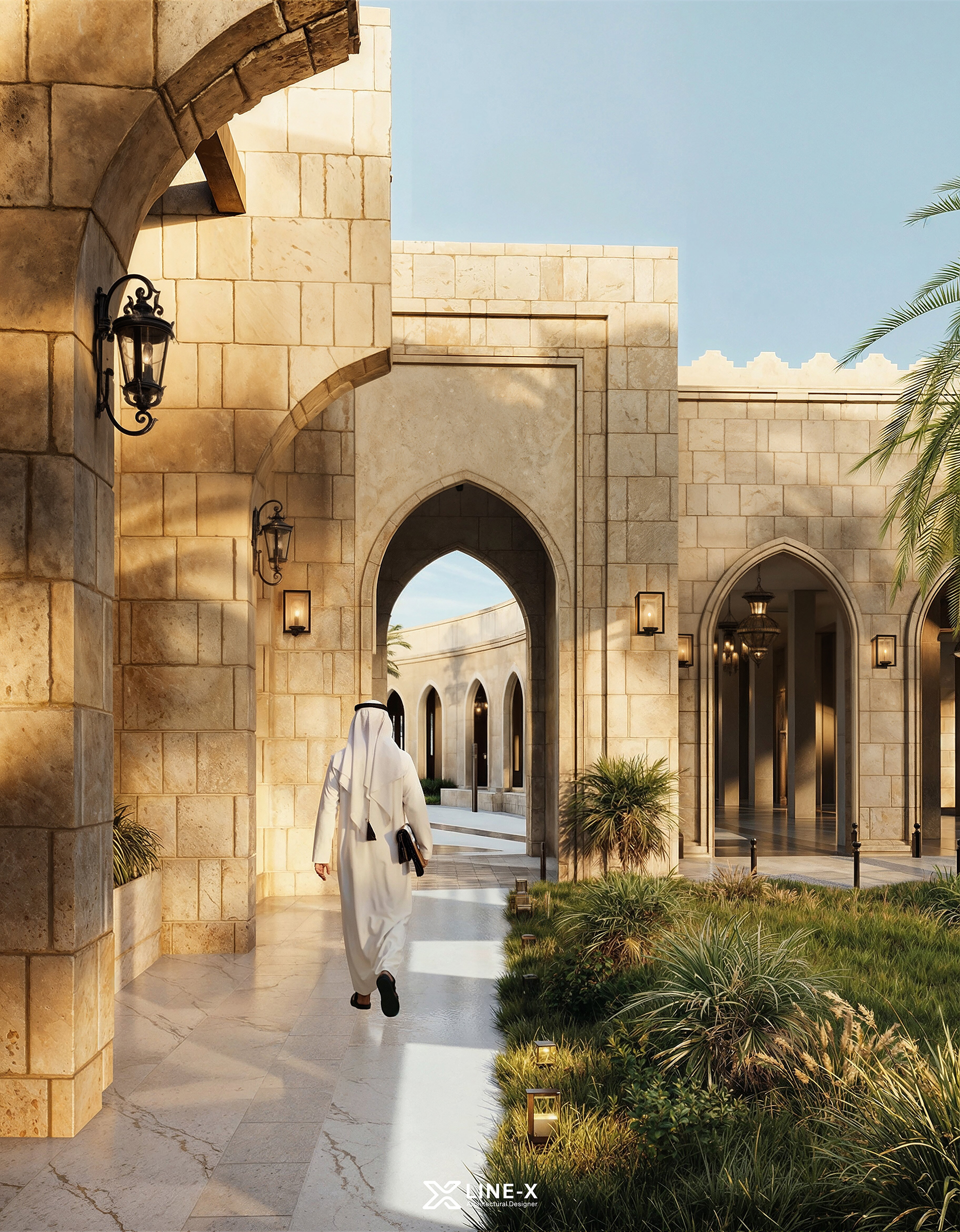 亚穆鲁清真寺丨沙特阿拉伯利雅得丨Line X-35