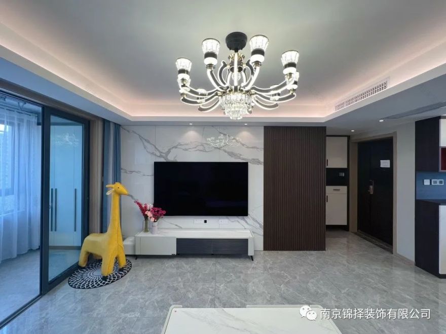 高淳宝龙世家现代轻奢精装改造丨锦择装饰-10