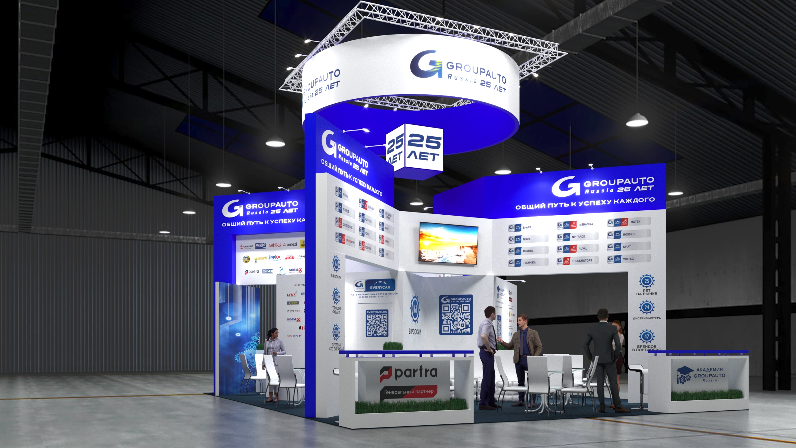 Стенд GROUPAUTO для выставки МИМС 2023-3