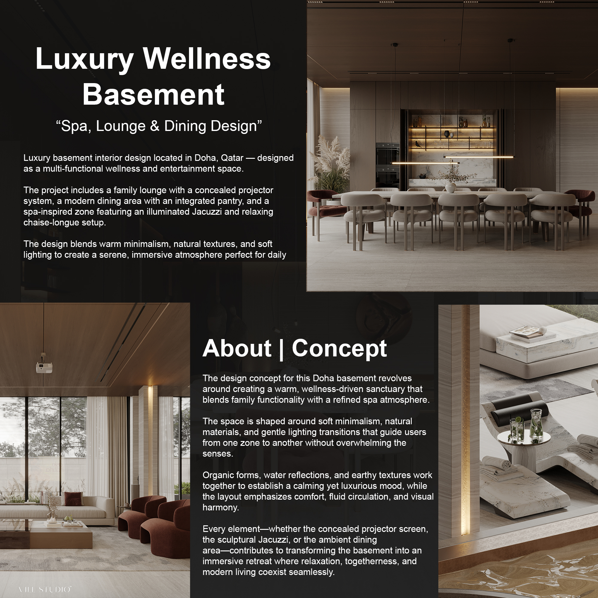 MODERN LUXURY BASEMENT INTERIOR | QATAR-6