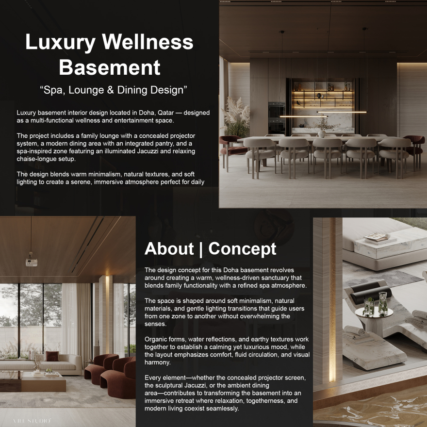 MODERN LUXURY BASEMENT INTERIOR | QATAR-6
