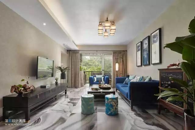 墨韵沉香——85㎡ 简约中式风-27