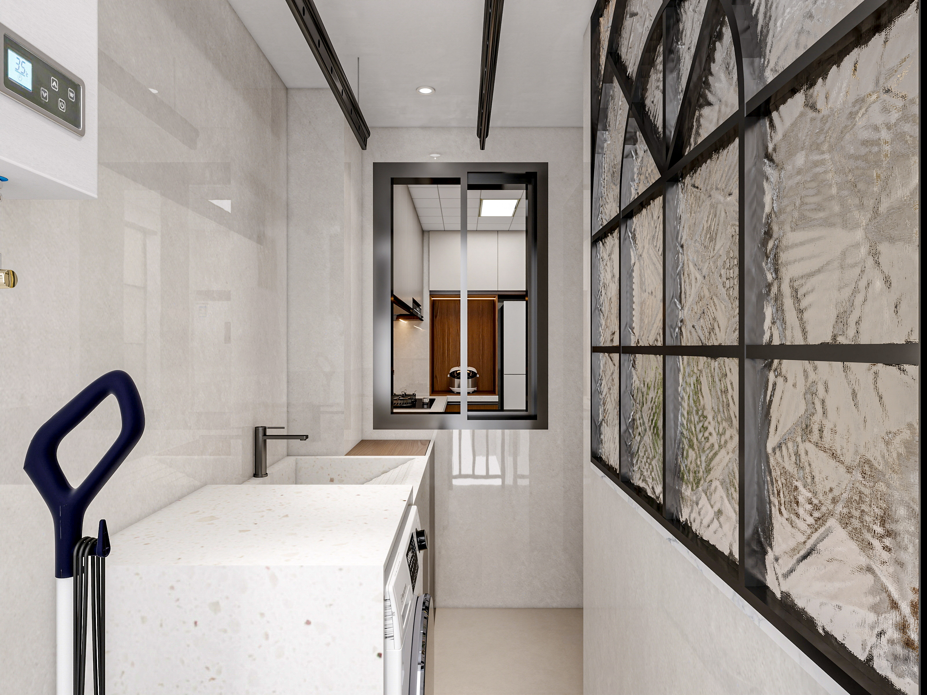 四川成都沙河壹号（85平方中古奶油三居室）-31