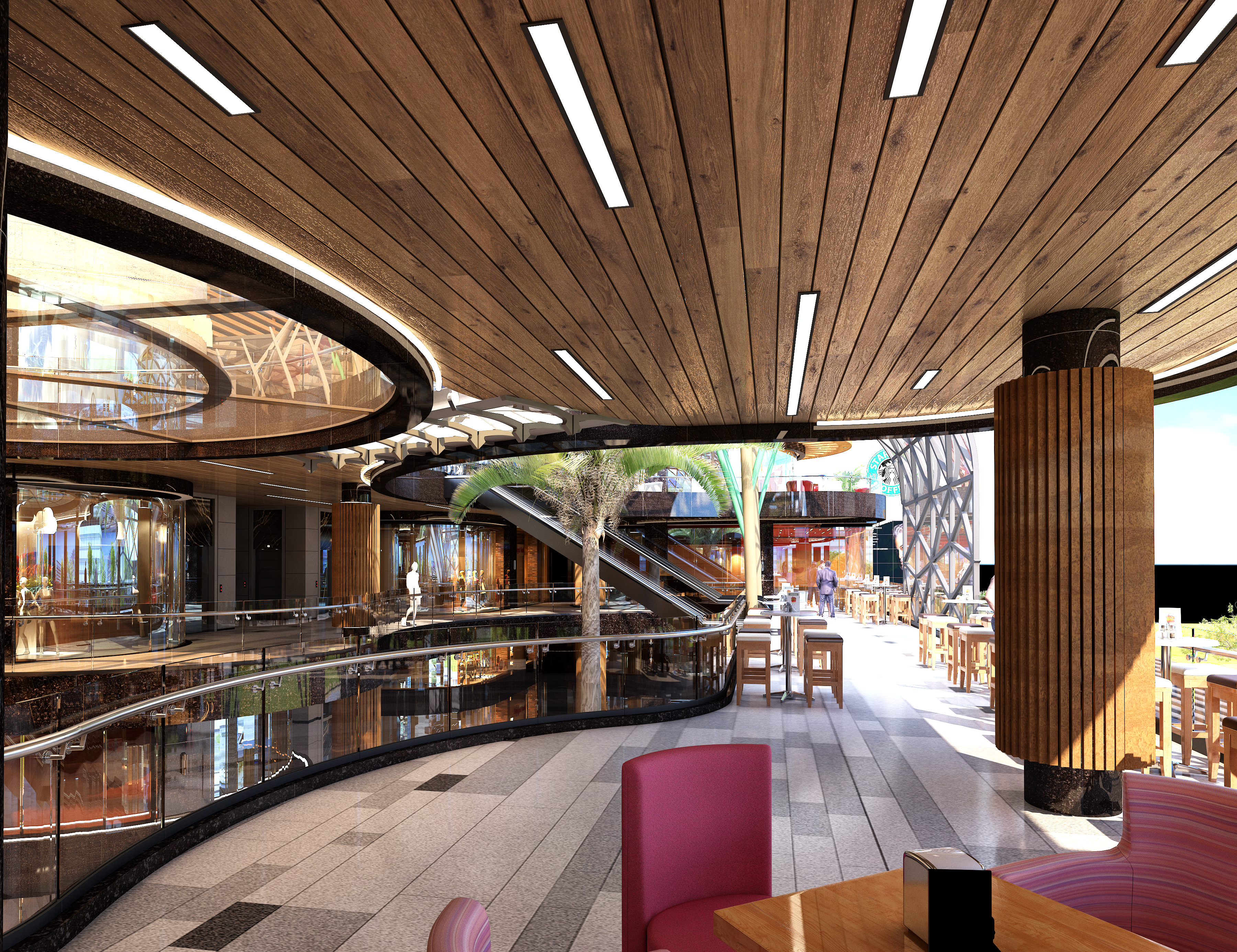 达布克圆顶购物中心室内镜头丨约旦-8