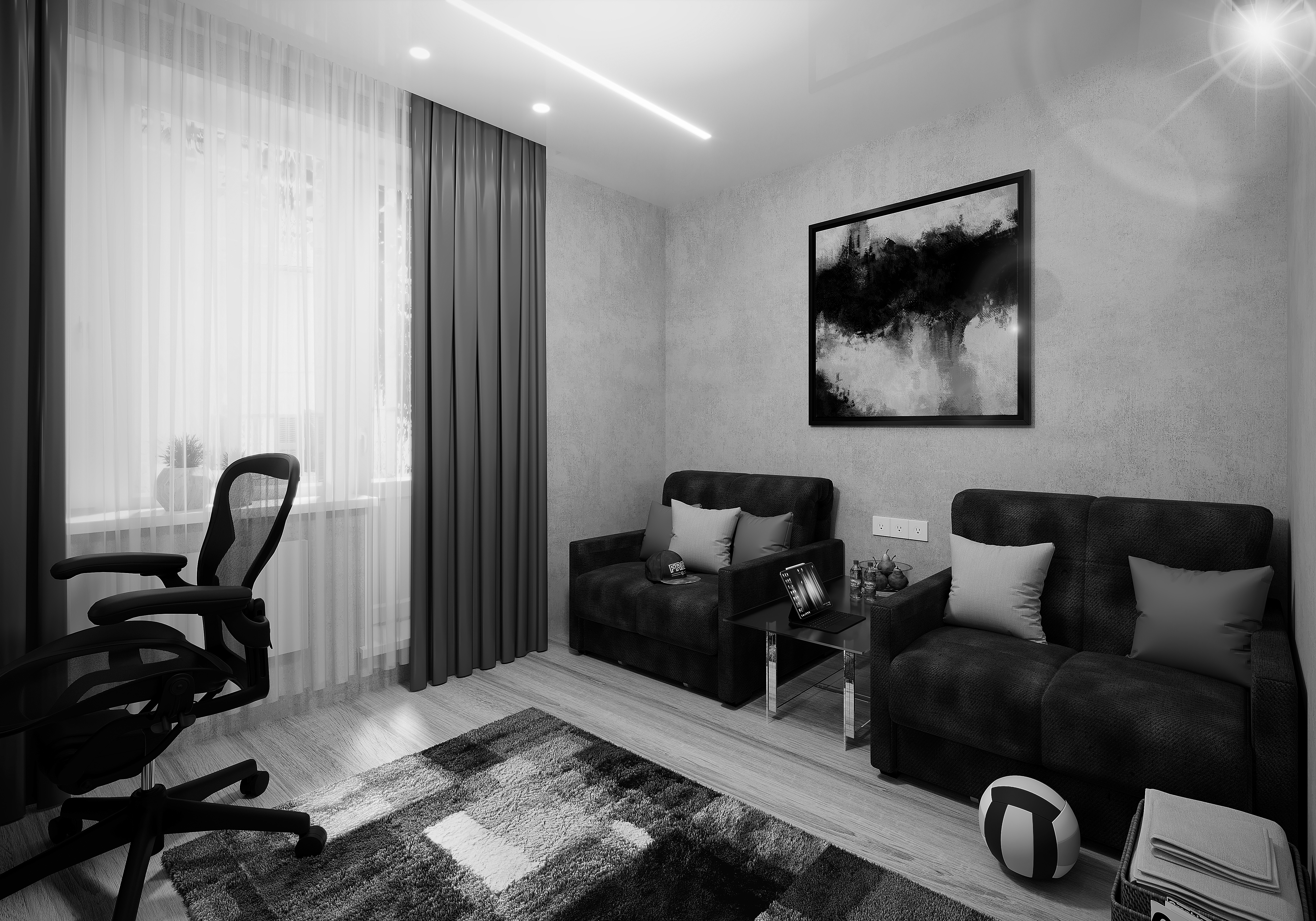 儿童房设计概念丨俄罗斯莫斯科丨Michail Koznev-13