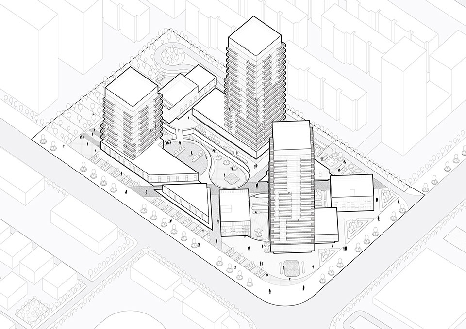 悠乐坊市丨中国长治丨Superimpose叠术建筑-7